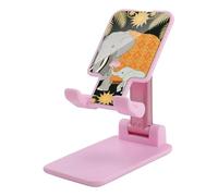 HETVBNS Elephant and Young Elephant Phone Stand for Desk - Adjustable & Foldable Tablet Stand Portable Cell Phone Stand Holder Compatible with 4-13" Smartphones, Tablets