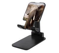HETVBNS Elephant Phone Stand for Desk - Adjustable & Foldable Tablet Stand Portable Cell Phone Stand Holder Compatible with 4-13" Smartphones, Tablets