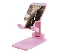 HETVBNS Elephant Phone Stand for Desk - Adjustable & Foldable Tablet Stand Portable Cell Phone Stand Holder Compatible with 4-13" Smartphones, Tablets