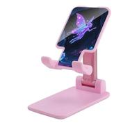 HETVBNS Fluorescent Fairy Phone Stand for Desk - Adjustable & Foldable Tablet Stand Portable Cell Phone Stand Holder Compatible with 4-13" Smartphones, Tablets