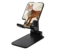 HETVBNS Fox Phone Stand for Desk - Adjustable & Foldable Tablet Stand Portable Cell Phone Stand Holder Compatible with 4-13" Smartphones, Tablets