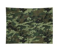 HETVBNS Green Military Camo Tapestry Wall Hanging - 30"x40" Aesthetic Tapestries Soft Polyester Wall Art Decor Large Tapestry for Bedroom Living Room Dorm Backdrop, Hanging Kit Included