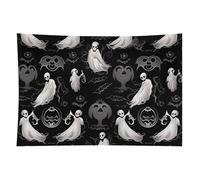 HETVBNS Halloween Goth Tapestry Wall Hanging - 40"x60" Aesthetic Tapestries Soft Polyester Wall Art Decor Large Tapestry for Bedroom Living Room Dorm Backdrop, Hanging Kit Included
