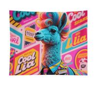 HETVBNS Hippie Sheep Tapestry Wall Hanging - 50"x60" Aesthetic Tapestries Soft Polyester Wall Art Decor Large Tapestry for Bedroom Living Room Dorm Backdrop, Hanging Kit Included