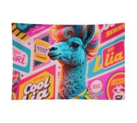 HETVBNS Hippie Sheep Tapestry Wall Hanging - 60"x90" Aesthetic Tapestries Soft Polyester Wall Art Decor Large Tapestry for Bedroom Living Room Dorm Backdrop, Hanging Kit Included