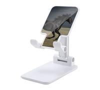 HETVBNS Horse Phone Stand for Desk - Adjustable & Foldable Tablet Stand Portable Cell Phone Stand Holder Compatible with 4-13" Smartphones, Tablets