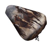 HETVBNS Horses Bike Seat Cover Waterproof Bicycle Seat Cover