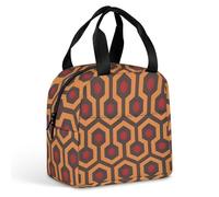 HETVBNS Insulated Lunch Bag for Women Men, Shining Overlook Lunch Box with Large Capacity Portable Thermal Cooler Bag Reusable Leakproof Lunchbox for Work Picnic Travel