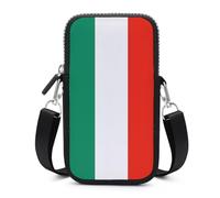 HETVBNS Italy Flag Cell Phone Bag with Detachable Strap, Aesthetic Mini Sling Bag Small Crossbody Bag for Phone