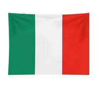 HETVBNS Italy Flag Tapestry Wall Hanging - 60"x80" Aesthetic Tapestries Soft Polyester Wall Art Decor Large Tapestry for Bedroom Living Room Dorm Backdrop, Hanging Kit Included