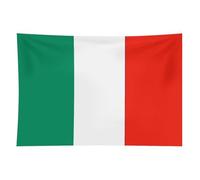 HETVBNS Italy Flag Tapestry Wall Hanging - 60"x90" Aesthetic Tapestries Soft Polyester Wall Art Decor Large Tapestry for Bedroom Living Room Dorm Backdrop, Hanging Kit Included