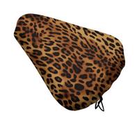 HETVBNS Leopard Print Bike Seat Cover Waterproof Bicycle Seat Cover