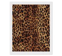 HETVBNS Leopard Print Diamond Painting Kits for Adults, Full Round Drill DIY Diamond Art for Beginners, 5D Gem Art and Crafts for Home Wall Decor 16"x20"