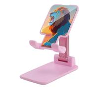 HETVBNS Lions in The Desert Phone Stand for Desk - Adjustable & Foldable Tablet Stand Portable Cell Phone Stand Holder Compatible with 4-13" Smartphones, Tablets