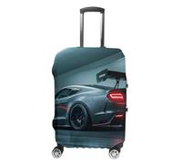 HETVBNS Luxury Sports Car Luggage Cover, Elastic Luggage Protector Fits 19-32in Suitcases, Washable & Anti-Scratch Suitcase Cover for Men Women, style, Small, Classic