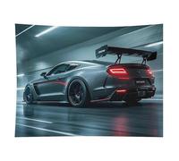 HETVBNS Luxury Sports Car Tapestry Wall Hanging - 60"x80" Aesthetic Tapestries Soft Polyester Wall Art Decor Large Tapestry for Bedroom Living Room Dorm Backdrop, Hanging Kit Included