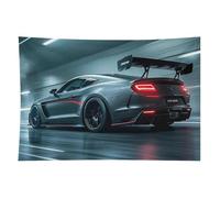 HETVBNS Luxury Sports Car Tapestry Wall Hanging - 60"x90" Aesthetic Tapestries Soft Polyester Wall Art Decor Large Tapestry for Bedroom Living Room Dorm Backdrop, Hanging Kit Included