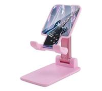 HETVBNS Magic Electric Guitar Music Phone Stand for Desk - Adjustable & Foldable Tablet Stand Portable Cell Phone Stand Holder Compatible with 4-13" Smartphones, Tablets
