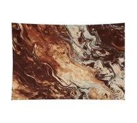 HETVBNS Marble Mixed Brown Tapestry Wall Hanging - 40"x60" Aesthetic Tapestries Soft Polyester Wall Art Decor Large Tapestry for Bedroom Living Room Dorm Backdrop, Hanging Kit Included