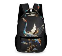 HETVBNS Mechanical Crane Backpack for Men Women, Durable Small Backpack Casual Lightweight Daypack for Travel Bag