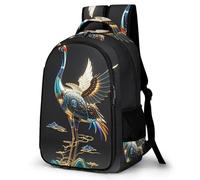 HETVBNS Mechanical Crane Backpack with Multiple Pockets, Large Capacity Laptop Backpack Unisex Durable Daypack for Travel, Work