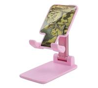 HETVBNS Middle Earth Map Phone Stand for Desk - Adjustable & Foldable Tablet Stand Portable Cell Phone Stand Holder Compatible with 4-13" Smartphones, Tablets