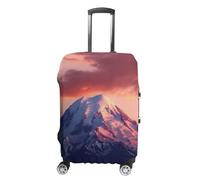 HETVBNS Mount at Sunset Luggage Cover, Elastic Luggage Protector Fits 19-32in Suitcases, Washable & Anti-Scratch Suitcase Cover for Men Women, style, XL, Classic