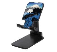 HETVBNS Mountain Lotus Phone Stand for Desk - Adjustable & Foldable Tablet Stand Portable Cell Phone Stand Holder Compatible with 4-13" Smartphones, Tablets