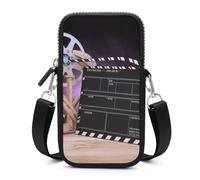HETVBNS Movies Clapperboard Cell Phone Bag with Detachable Strap, Aesthetic Mini Sling Bag Small Crossbody Bag for Phone