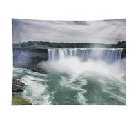 HETVBNS Niagara Falls Tapestry Wall Hanging - 60"x80" Aesthetic Tapestries Soft Polyester Wall Art Decor Large Tapestry for Bedroom Living Room Dorm Backdrop, Hanging Kit Included