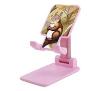 HETVBNS Nut-Eating Squirrel Phone Stand for Desk - Adjustable & Foldable Tablet Stand Portable Cell Phone Stand Holder Compatible with 4-13" Smartphones, Tablets