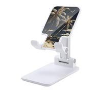 HETVBNS Palm Tree Phone Stand for Desk - Adjustable & Foldable Tablet Stand Portable Cell Phone Stand Holder Compatible with 4-13" Smartphones, Tablets
