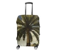 HETVBNS Palm Tree Tropical Luggage Cover, Elastic Luggage Protector Fits 19-32in Suitcases, Washable & Anti-Scratch Suitcase Cover for Men Women, style, L, Classic