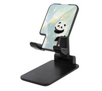 HETVBNS Panda Star Phone Stand for Desk - Adjustable & Foldable Tablet Stand Portable Cell Phone Stand Holder Compatible with 4-13" Smartphones, Tablets
