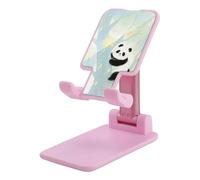 HETVBNS Panda Star Phone Stand for Desk - Adjustable & Foldable Tablet Stand Portable Cell Phone Stand Holder Compatible with 4-13" Smartphones, Tablets