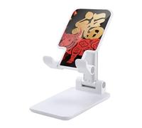 HETVBNS Papercut Ox Zodiac Phone Stand for Desk - Adjustable & Foldable Tablet Stand Portable Cell Phone Stand Holder Compatible with 4-13" Smartphones, Tablets
