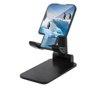 HETVBNS Penguins On The Iceberg Phone Stand for Desk - Adjustable & Foldable Tablet Stand Portable Cell Phone Stand Holder Compatible with 4-13" Smartphones, Tablets