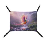 HETVBNS Phoenix is Flying Pet Hammock for Cats & Dogs, Soft Breathable Canvas Hanging Hammock with Adjustable Straps, Comfortable & Durable Hanging Bed for Small to Medium Pets