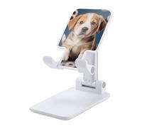 HETVBNS Puppy Dog Paw Phone Stand for Desk - Adjustable & Foldable Tablet Stand Portable Cell Phone Stand Holder Compatible with 4-13" Smartphones, Tablets