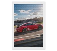 HETVBNS Rapid Sports Car Diamond Painting Kits for Adults, Full Round Drill DIY Diamond Art for Beginners, 5D Gem Art and Crafts for Home Wall Decor 8"x12"