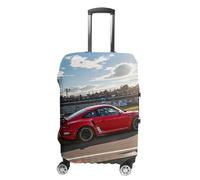 HETVBNS Rapid Sports Car Luggage Cover, Elastic Luggage Protector Fits 19-32in Suitcases, Washable & Anti-Scratch Suitcase Cover for Men Women, style, Small, Classic