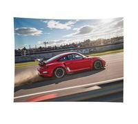 HETVBNS Rapid Sports Car Tapestry Wall Hanging - 30"x40" Aesthetic Tapestries Soft Polyester Wall Art Decor Large Tapestry for Bedroom Living Room Dorm Backdrop, Hanging Kit Included