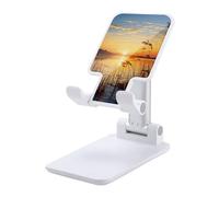 HETVBNS Reeds by The River Phone Stand for Desk - Adjustable & Foldable Tablet Stand Portable Cell Phone Stand Holder Compatible with 4-13" Smartphones, Tablets