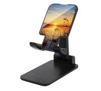 HETVBNS Reeds by The River Phone Stand for Desk - Adjustable & Foldable Tablet Stand Portable Cell Phone Stand Holder Compatible with 4-13" Smartphones, Tablets