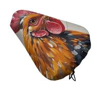 HETVBNS Rooster Bike Seat Cover Waterproof Bicycle Seat Cover