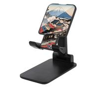 HETVBNS Sakura Train Phone Stand for Desk - Adjustable & Foldable Tablet Stand Portable Cell Phone Stand Holder Compatible with 4-13" Smartphones, Tablets