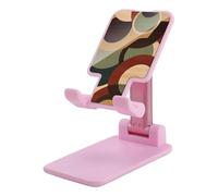 HETVBNS Shapes and Circles Phone Stand for Desk - Adjustable & Foldable Tablet Stand Portable Cell Phone Stand Holder Compatible with 4-13" Smartphones, Tablets