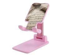 HETVBNS Sheet Music Phone Stand for Desk - Adjustable & Foldable Tablet Stand Portable Cell Phone Stand Holder Compatible with 4-13" Smartphones, Tablets