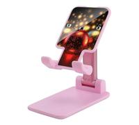 HETVBNS Shining Light Ball Phone Stand for Desk - Adjustable & Foldable Tablet Stand Portable Cell Phone Stand Holder Compatible with 4-13" Smartphones, Tablets