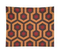 HETVBNS Shining Overlook Tapestry Wall Hanging - 50"x60" Aesthetic Tapestries Soft Polyester Wall Art Decor Large Tapestry for Bedroom Living Room Dorm Backdrop, Hanging Kit Included